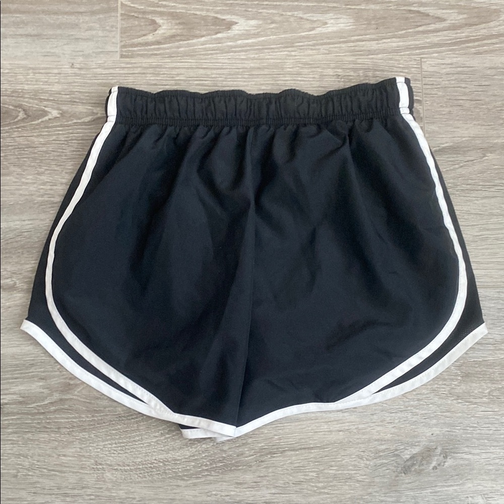 Nike Black and White Athletic Shorts with Dri-FIT Technology - Picture 5 of 7